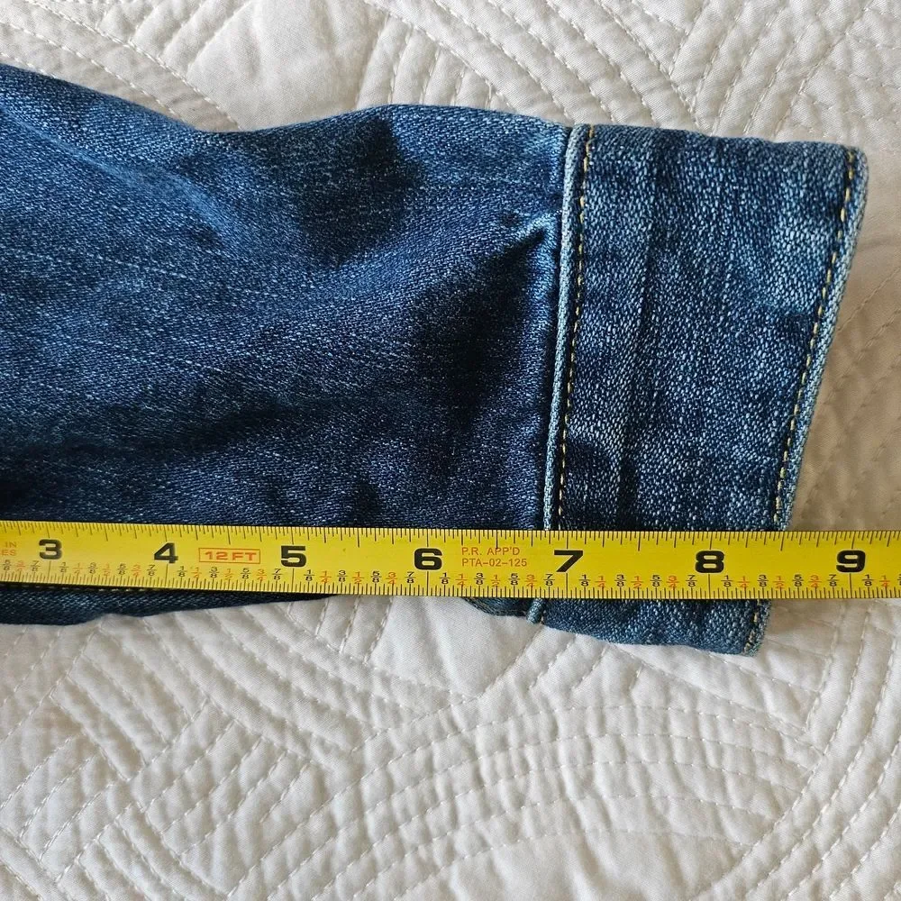 GAP Baby Dark Blue Jean Jacket Unisex Size 2T